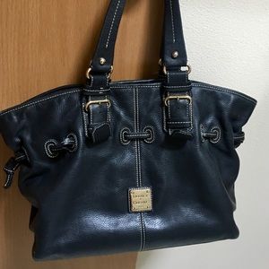 Dooney and Bourke Leather Tote, black